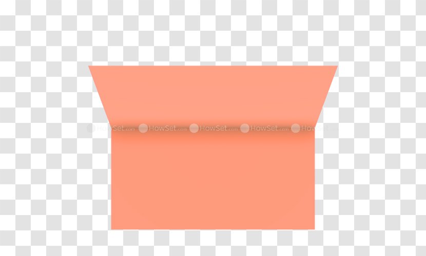 Line Angle Pattern - Orange - Origami Flower Transparent PNG