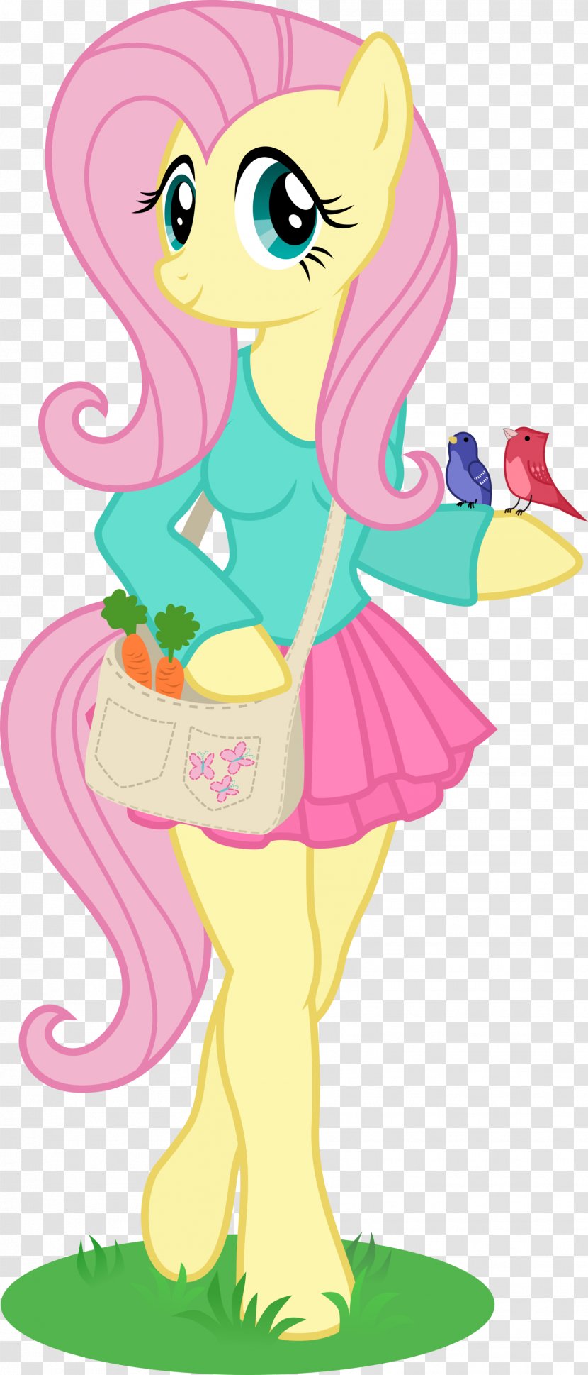 Fluttershy Rainbow Dash Pony Applejack - Watercolor - Stockings Vector Transparent PNG