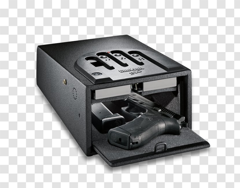 Gun Safe Handgun Pistol Firearm - Frame Transparent PNG