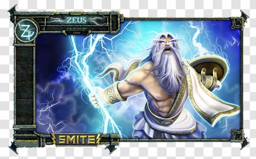 Smite Zeus Tribes: Ascend Hi-Rez Studios King Of Gods - Deity Transparent PNG