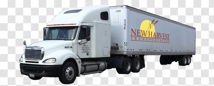 Commercial Vehicle Cargo Semi-trailer Truck - Freight Transport - Truc Transparent PNG