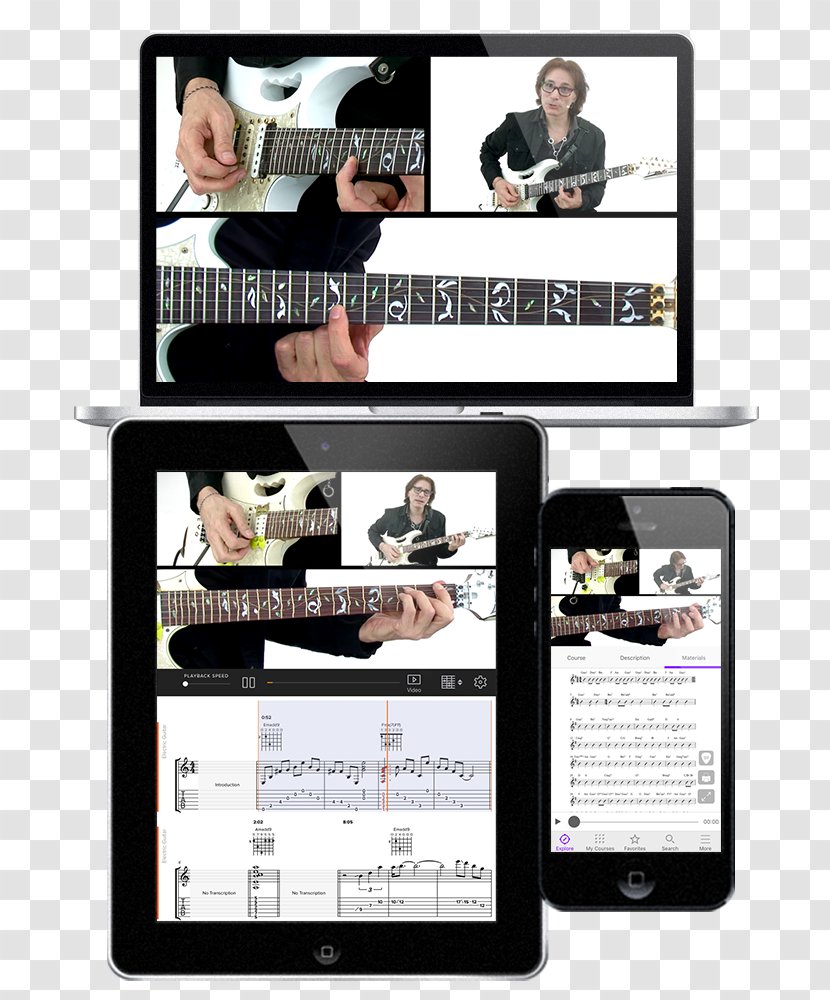 TrueFire Guitarist Lesson Learning - Guitar Transparent PNG