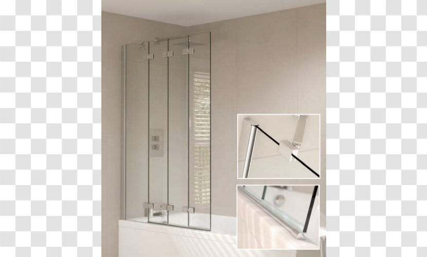 Bathroom Cabinet Shower Folding Screen Door - Concertina Transparent PNG