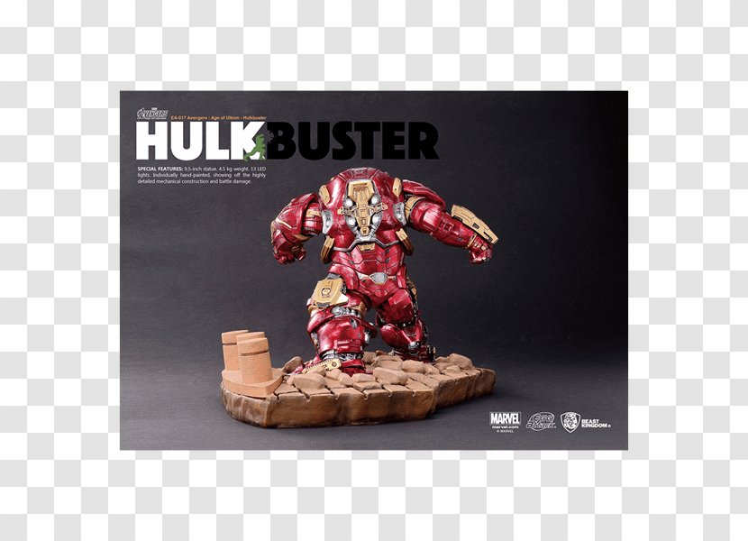 Hulkbusters Ultron Iron Man The Avengers Film Series - Action Figure - Hulk Transparent PNG