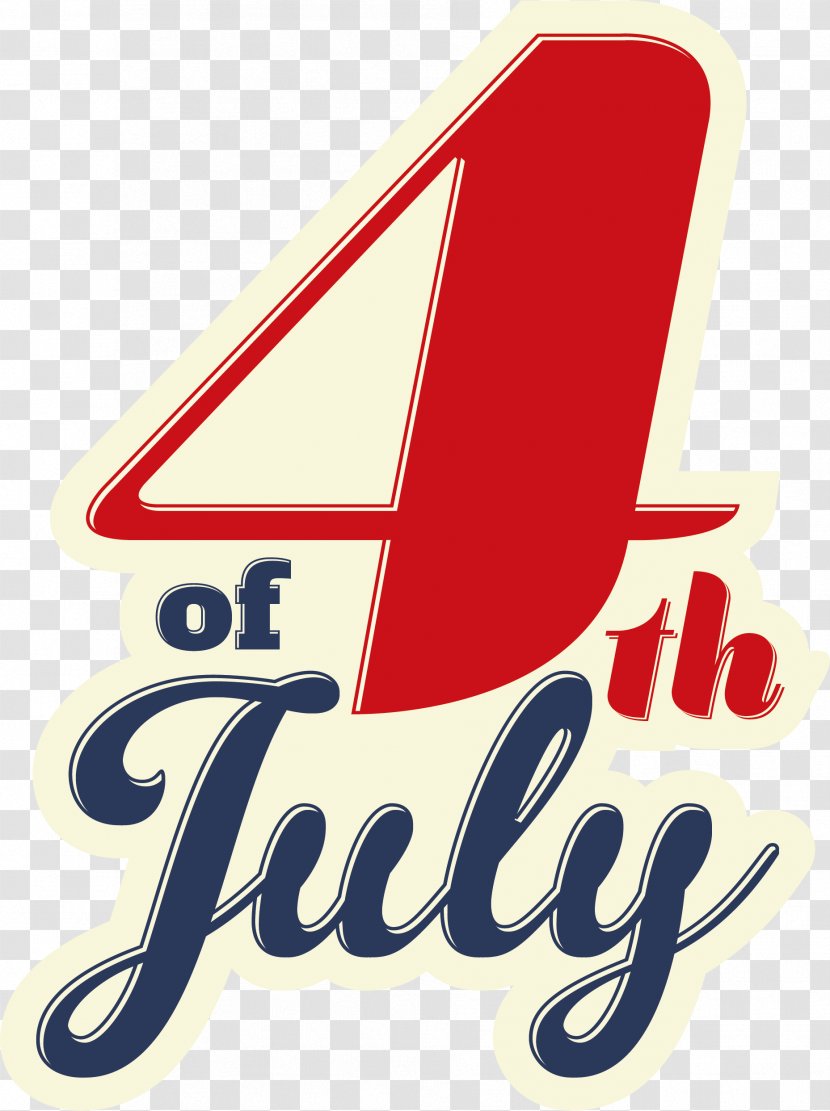 United States Independence Day July 4 - Word Of The 4th Transparent PNG
