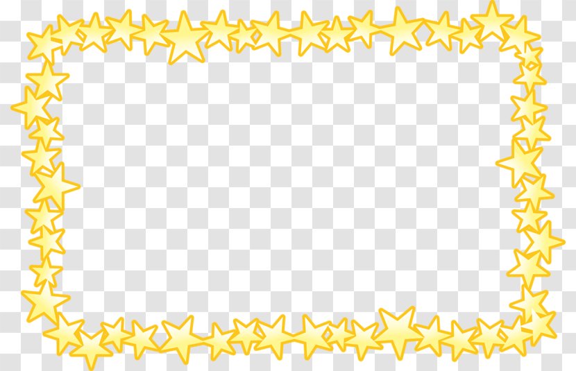 Yellow Area Pattern - Point - Gold Frame Transparent PNG
