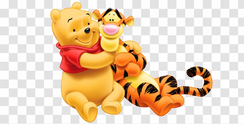 Winnie-the-Pooh Tigger Piglet Eeyore Roo - Stuffed Toy Transparent PNG