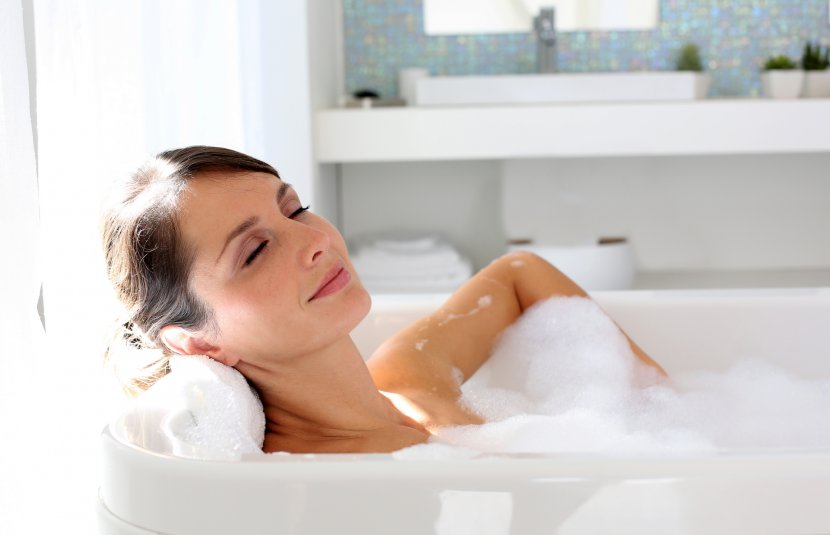 Hot Tub Bathtub Bathing Bathroom Relaxation - Plumbing Transparent PNG