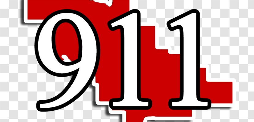 Brand Technology Line Logo Clip Art - Red - Call 911 Transparent PNG
