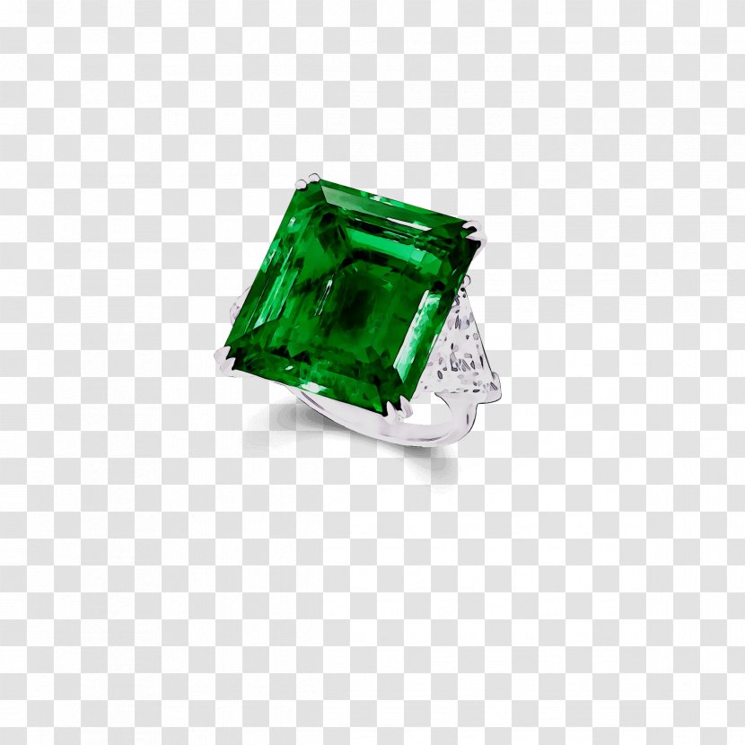 Emerald Earring Jewellery Graff - Ring Transparent PNG
