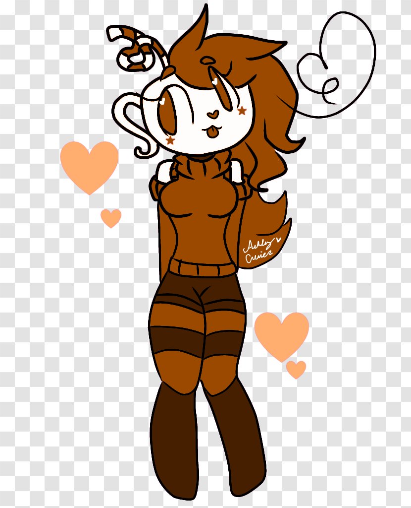 Cuphead Latte Cafe Art - Please Keep Away Transparent PNG