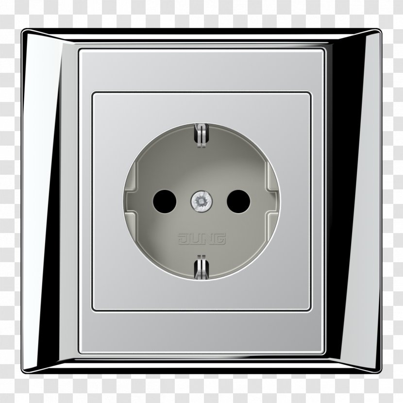 Electrical Switches Light AC Power Plugs And Sockets Schuko Latching Relay - Electronic Device - Socket Transparent PNG