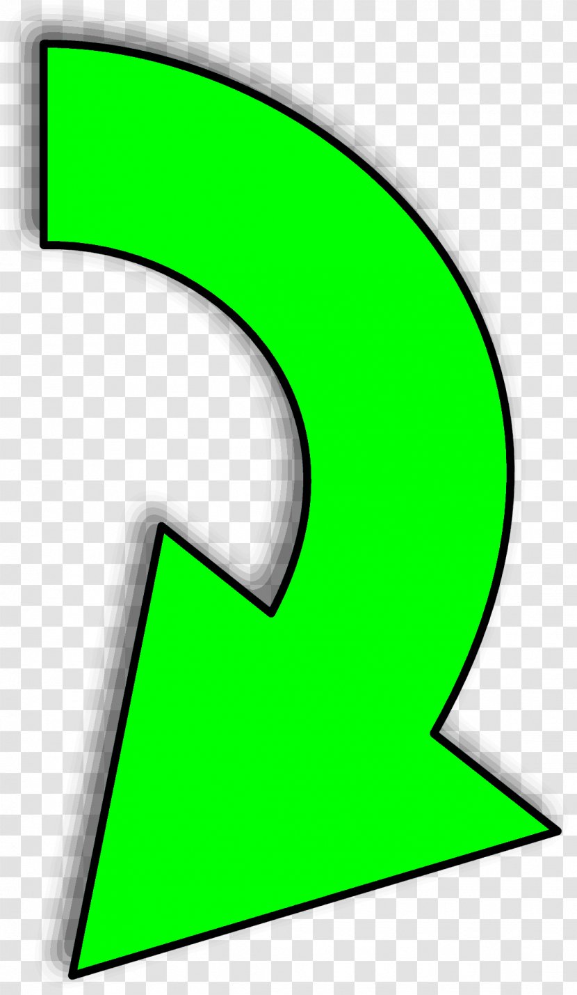 Green Arrow Video Clip Art - Number - Left Transparent PNG