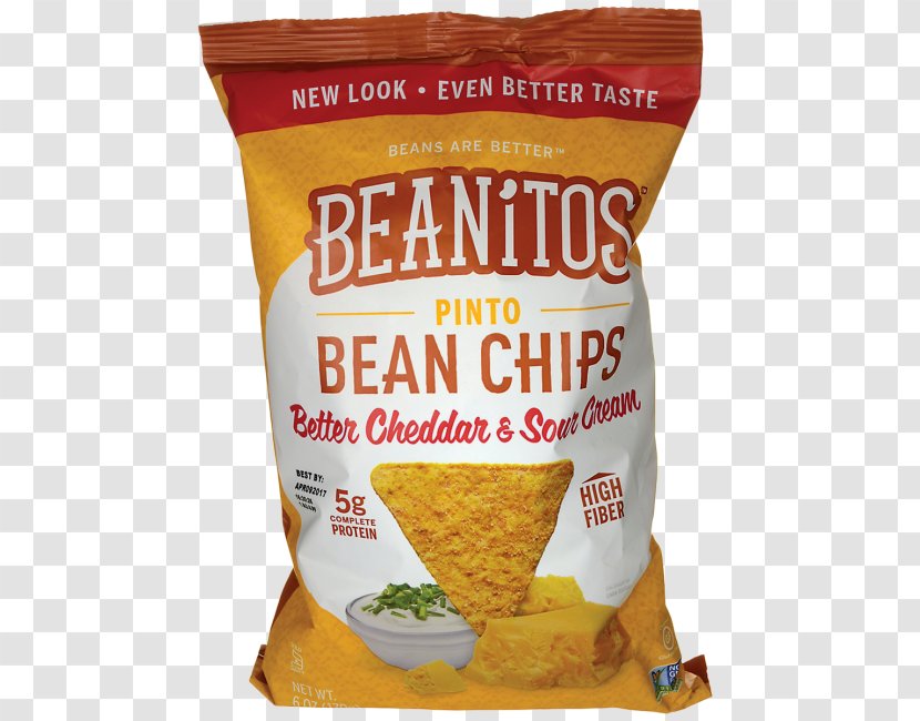 Potato Chip Nachos Bean Pinto Sour Cream - Beans Transparent PNG