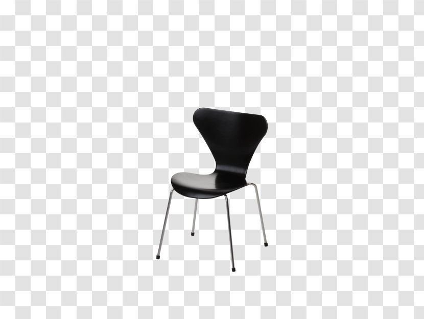 Chair Plastic Armrest - Black Transparent PNG