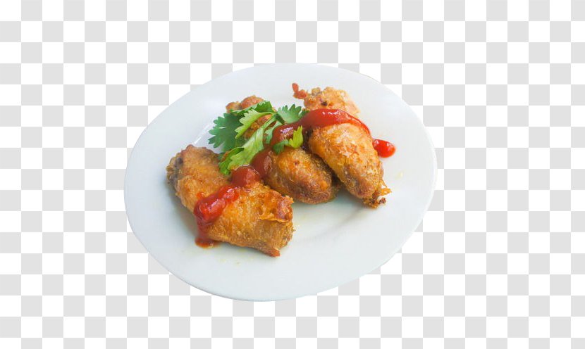 Fried Chicken Buffalo Wing French Fries Hot - Recipe - Western Crispy Wings Transparent PNG