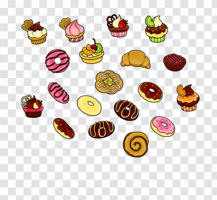 Bakery Danish Pastry Puff Croissant Breakfast - Chef - Pastries Cliparts Transparent PNG