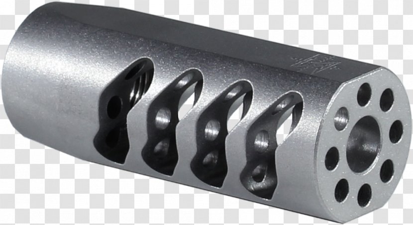 Gun Compensator LLC Muzzle Brake Firearm Shop Steel - 300 Blackout Transparent PNG