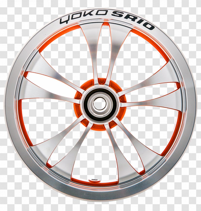 Alloy Wheel Color Spoke Red - Motorcycle Transparent PNG