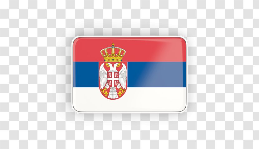 Flag Of Serbia National Coat Arms - Pennon Transparent PNG