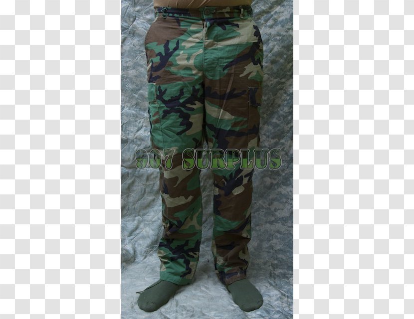 Military Camouflage Uniforms M Cargo Pants - Fatigue Army Green Backpack Transparent PNG