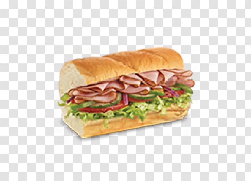 Subway Fast Food Breakfast Sandwich Menu - Ham And Cheese Transparent PNG