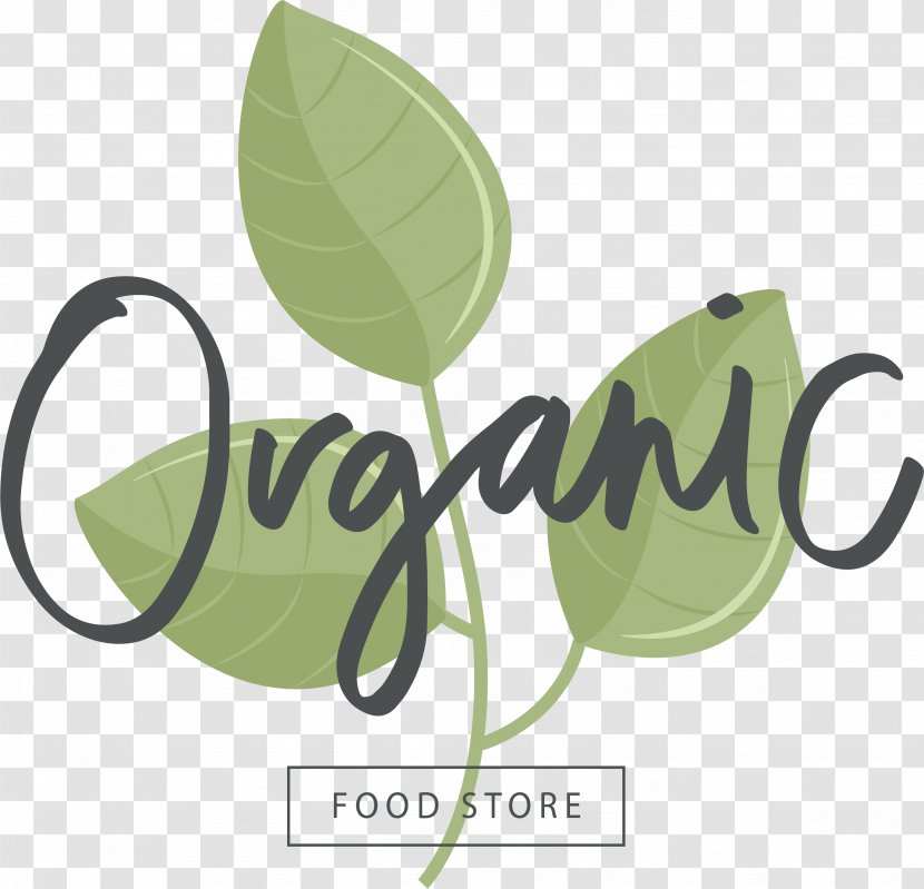Organic Food Honey Certification - Brand - Green Leaf Title Box Transparent PNG