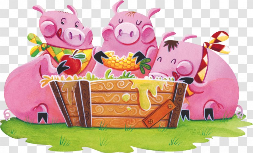 Pig Pink M Cartoon Food Transparent PNG