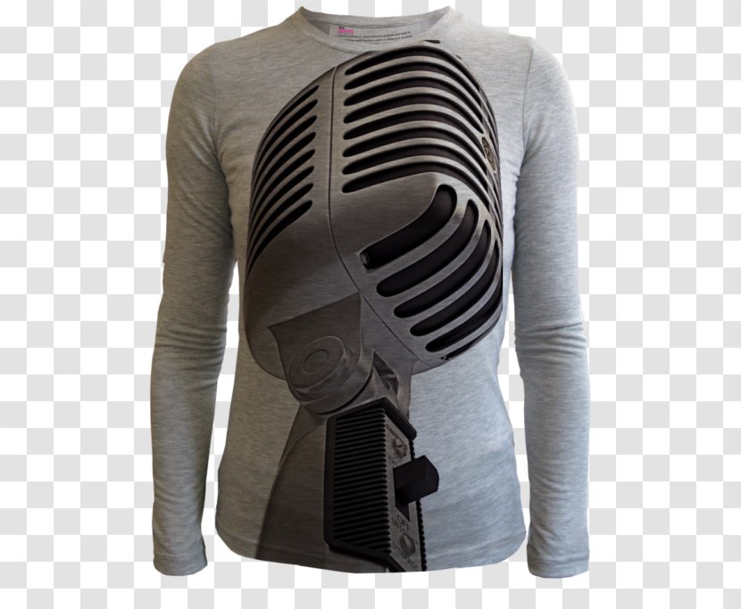 Long-sleeved T-shirt Clothing - Coat - Shure Sm58 Transparent PNG