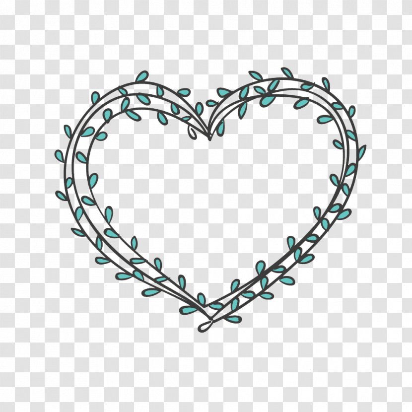Olive Branch - Tree - Heart-shaped To Pull Material Free Transparent PNG