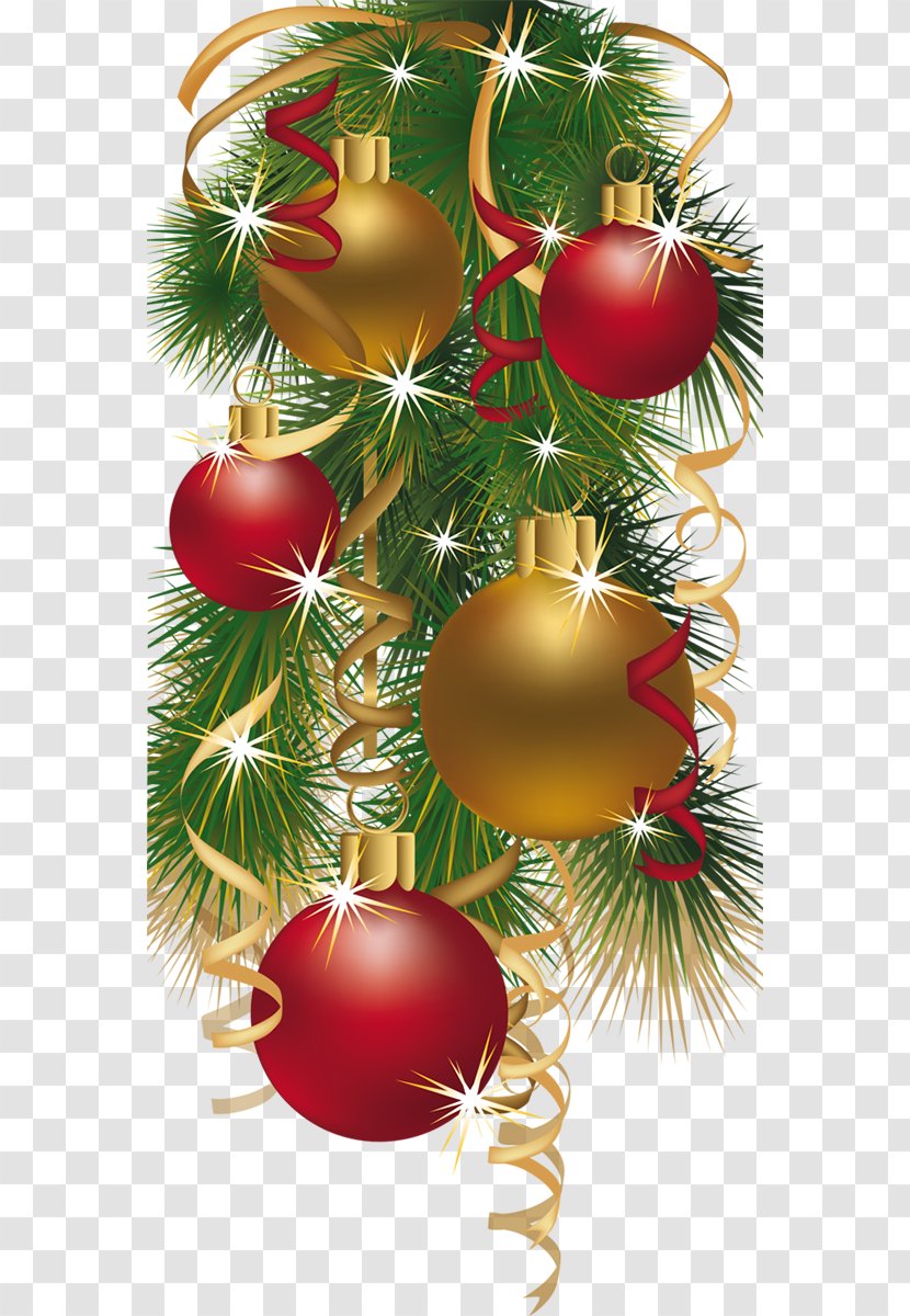 Christmas Tree Ornament Santa Claus New Year Transparent PNG