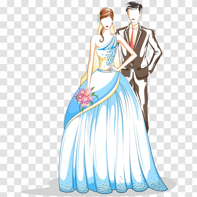 Marriage Romance Wedding Love - Clothing - Married People Transparent PNG