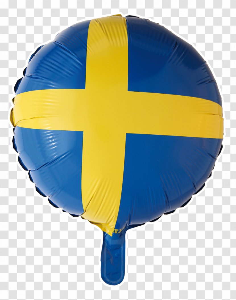 Sweden Party Flag Of Iceland Balloon - Studenten Transparent PNG