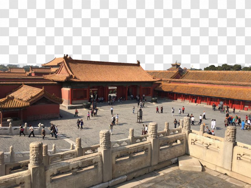 Forbidden City Tiananmen Ming Dynasty Palace - Tourism Transparent PNG