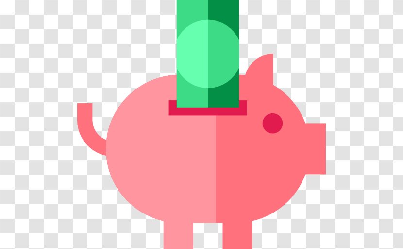 Piggy Bank Finance Saving - Silhouette Transparent PNG