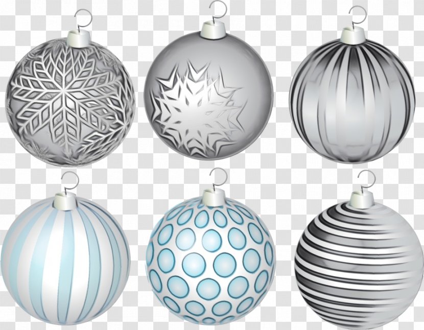 Christmas Ornament - Silver - Pendant Locket Transparent PNG