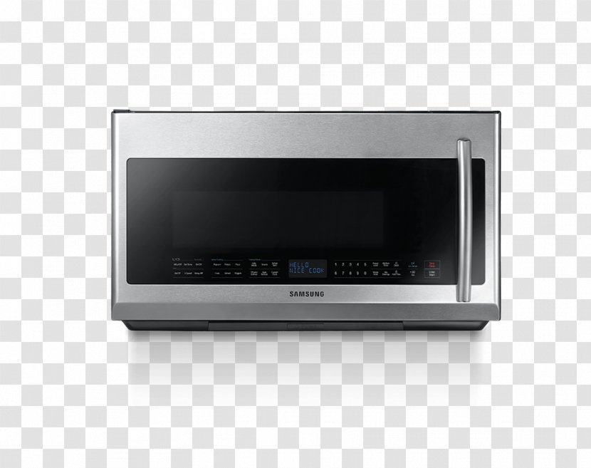 Microwave Ovens Samsung Cooking Ranges Home Appliance Air Conditioning - Cubic Foot Transparent PNG