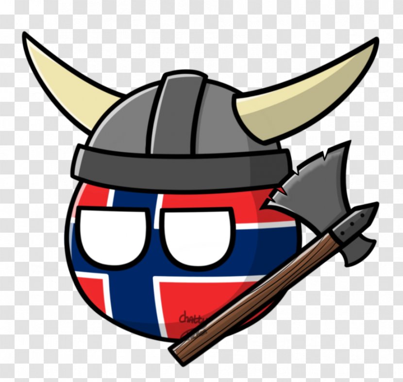 Norway Polandball Viking Norwegian Language Old Norse - Flower - Insta Transparent PNG