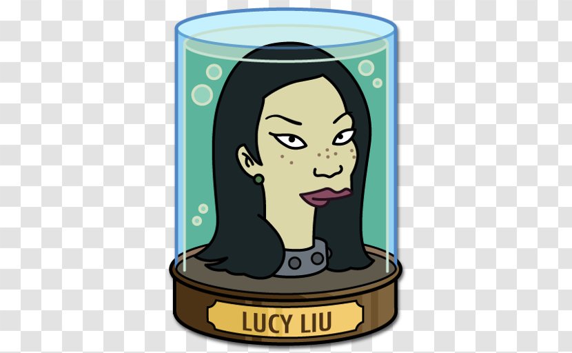 Lucy Liu Futurama Philip J. Fry Actor - Facial Expression Transparent PNG