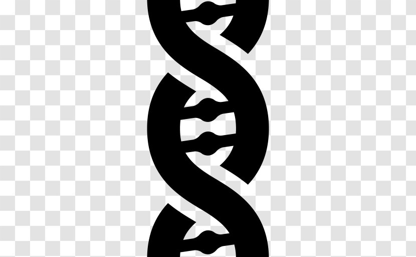 Science Chemistry Nucleic Acid Double Helix - Black And White - Molecular Vector Transparent PNG