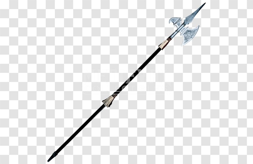Halberd Middle Ages 16th Century Knight Spear - English Transparent PNG