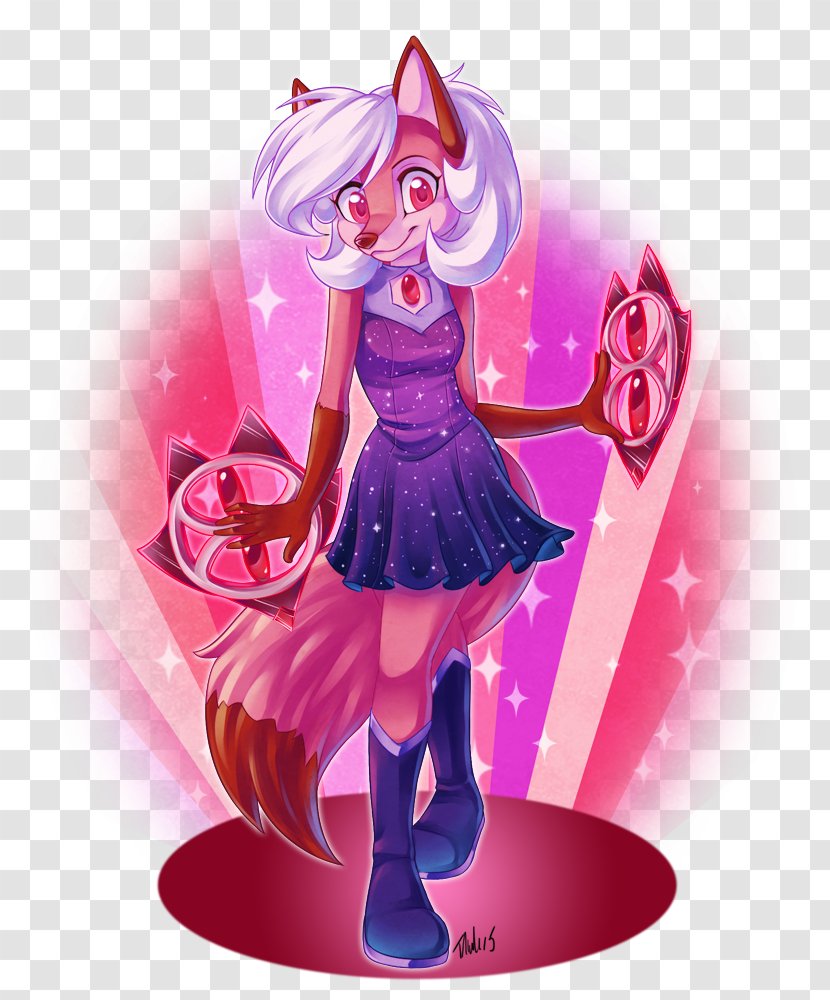 Fairy Cartoon Figurine Pink M - Silhouette Transparent PNG