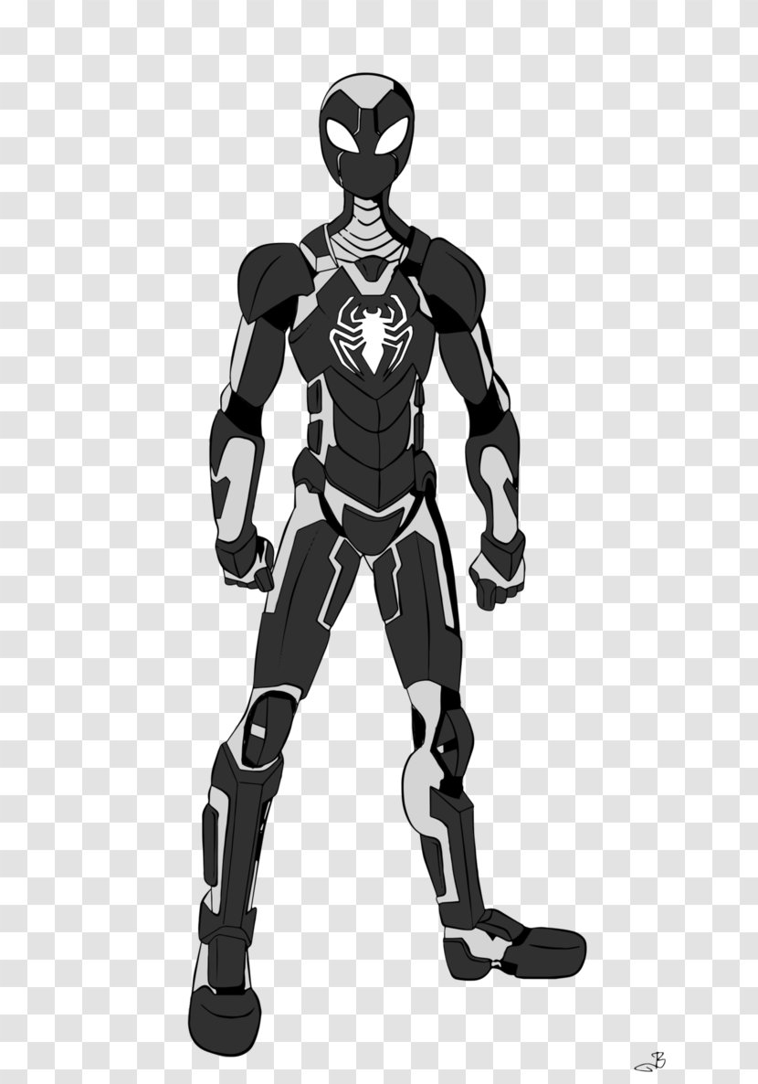 Spider-Man 2099 Iron Man Venom Spider - Fan Art - Spiderman Transparent PNG