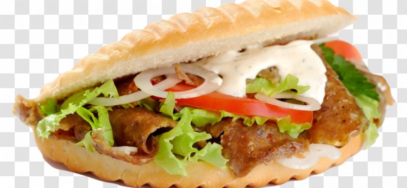 Doner Kebab Gyro French Fries Fast Food - Salad Transparent PNG