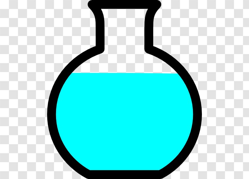 Laboratory Flasks Round-bottom Flask Erlenmeyer Beaker Clip Art - Cartoon Chemistry Transparent PNG
