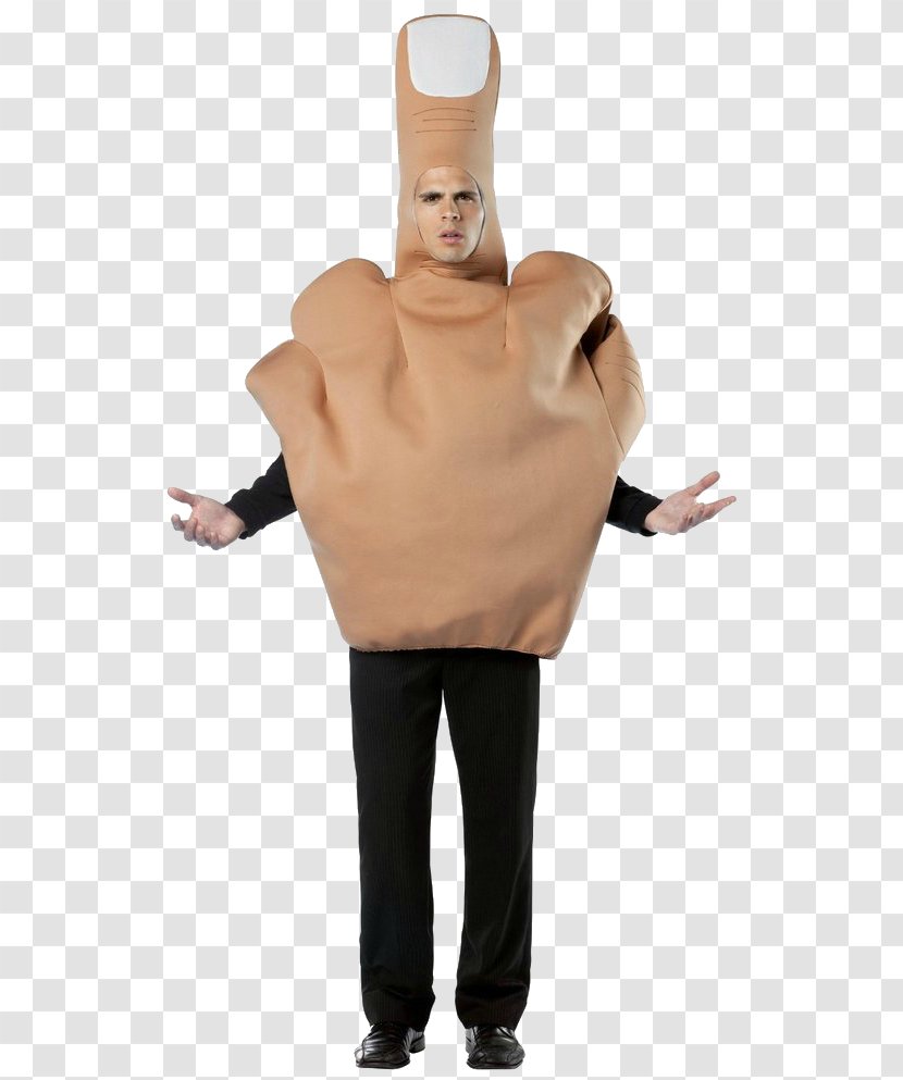 Middle Finger Costume Party Clothing Transparent PNG