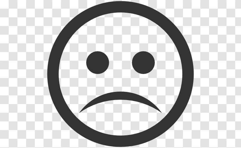 Emoticon Smiley Face Clip Art - Smile - Sad Transparent PNG