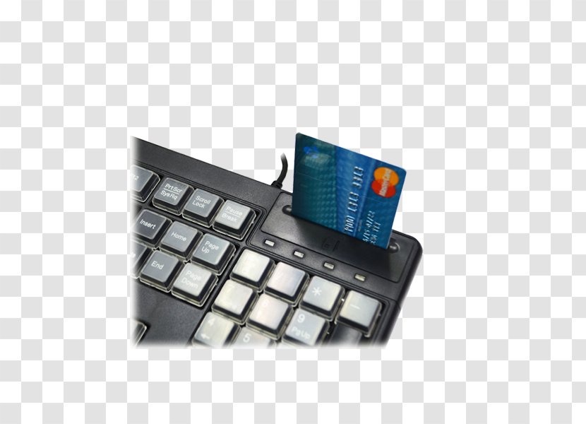 Computer Keyboard Electronics Smart Card Reader USB - Taiwan Transparent PNG