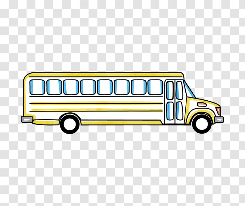 School Bus Car Yellow Motor Vehicle Clip Art Transparent PNG