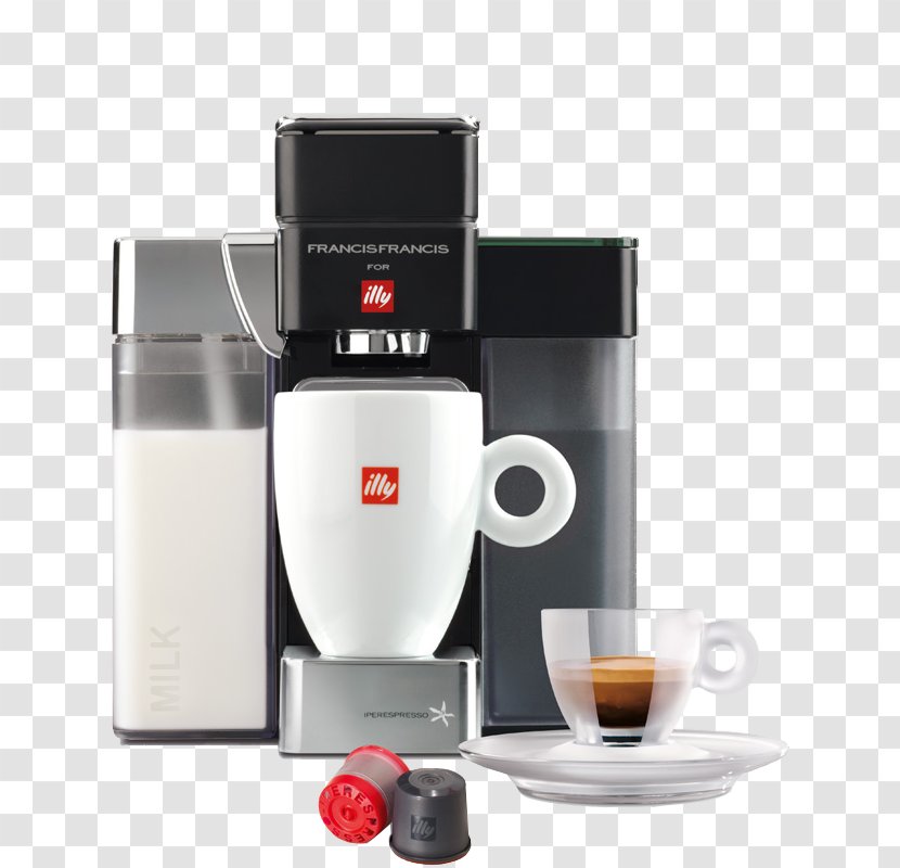 Espresso Coffee Milk Cappuccino Cafe - Iperespresso Transparent PNG
